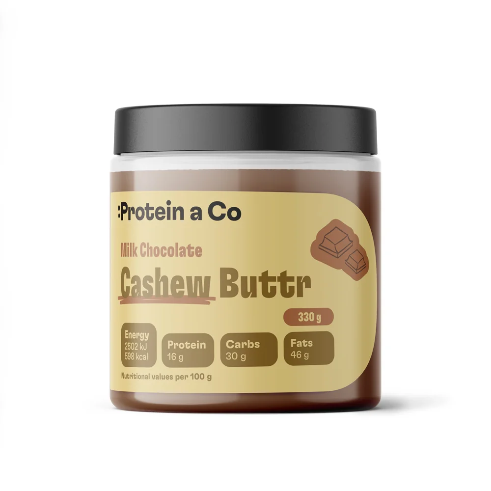 Protein a Co Kešu krém s mléčnou čokoládou 330 g 