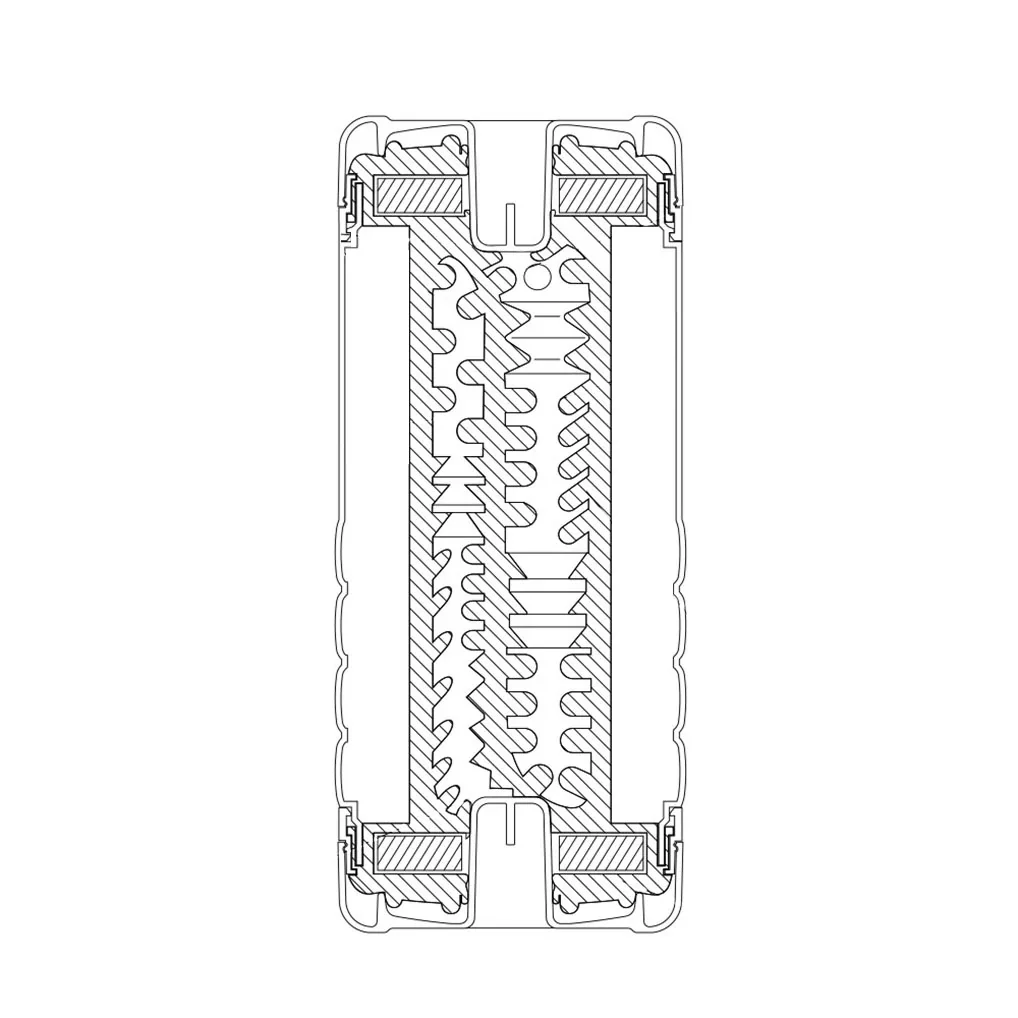 TENGA Masturbátor - Double Hole Cup Ultra Size