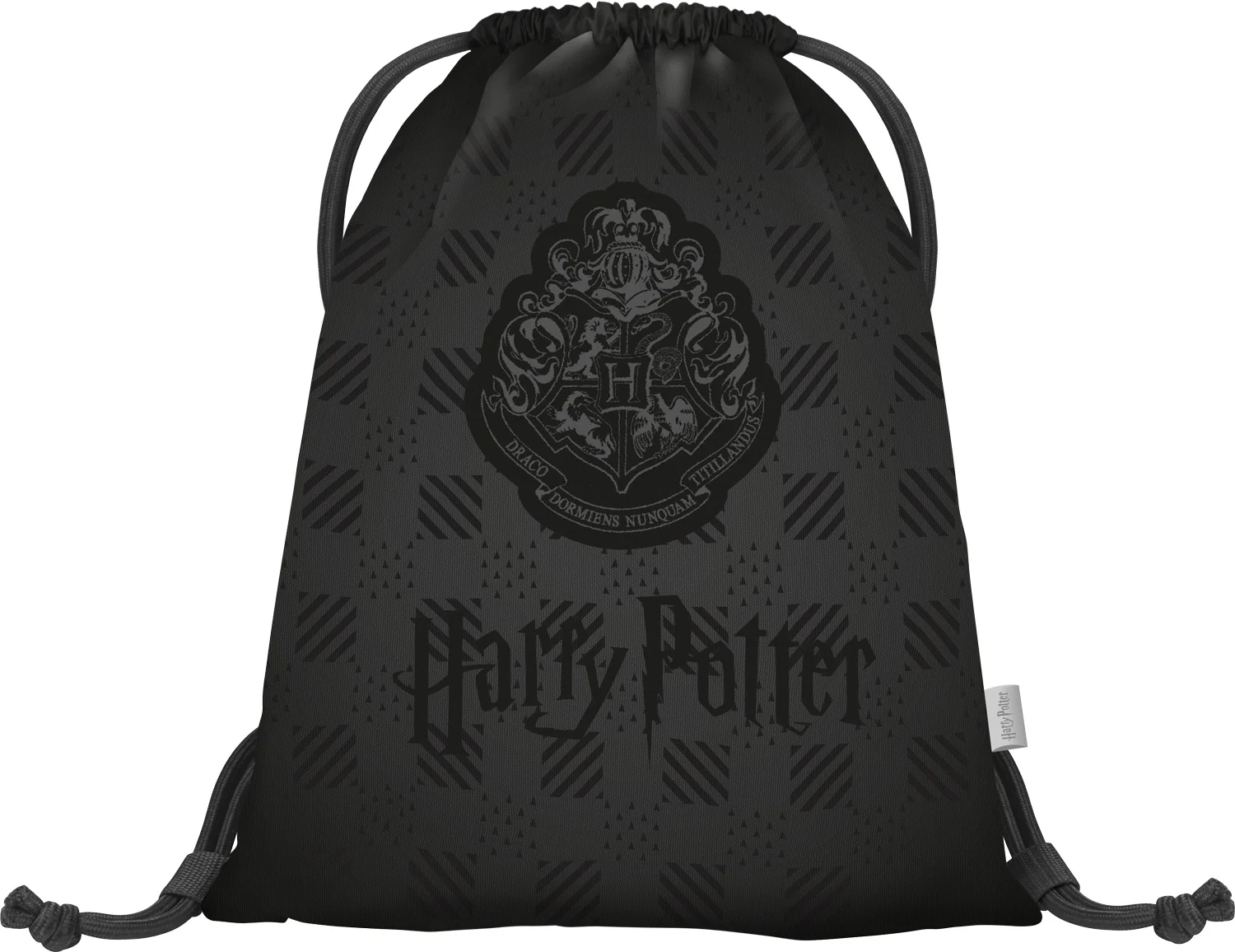 Baagl SET 3 Core Harry Potter Bradavice černý: batoh, penál, sáček