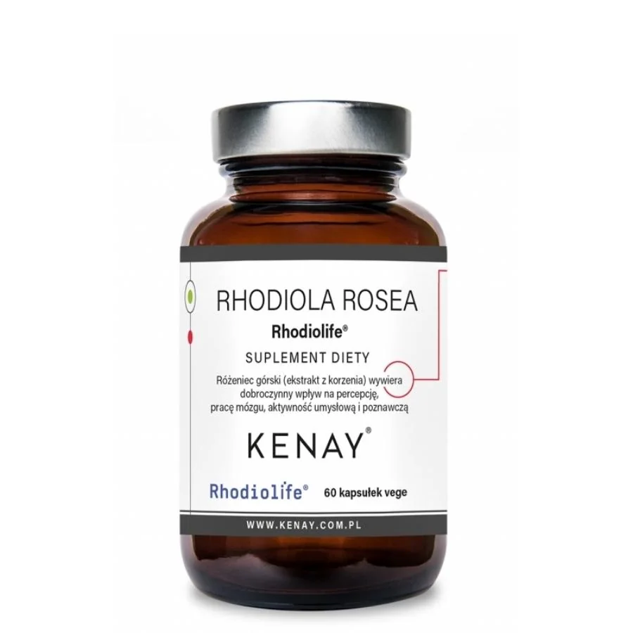 Kenay Rozchodnice růžová rhodiolife 60 kapslí