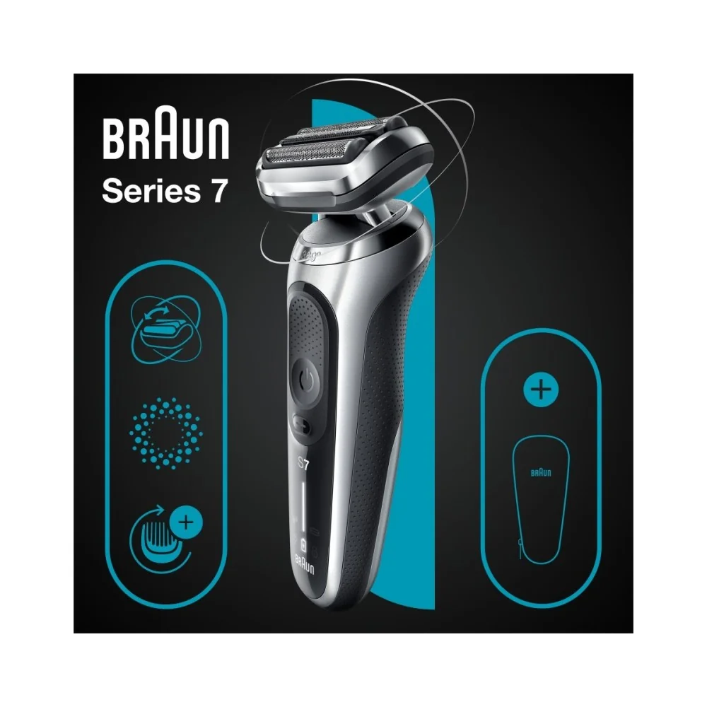 Braun Series 7 71-S1000s pánský holicí strojek silver