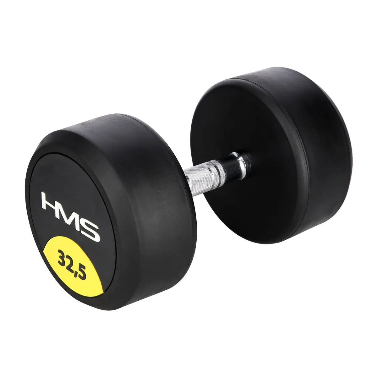 HMS Pogumovaná jednoruční činka HG Pro 32,5 kg