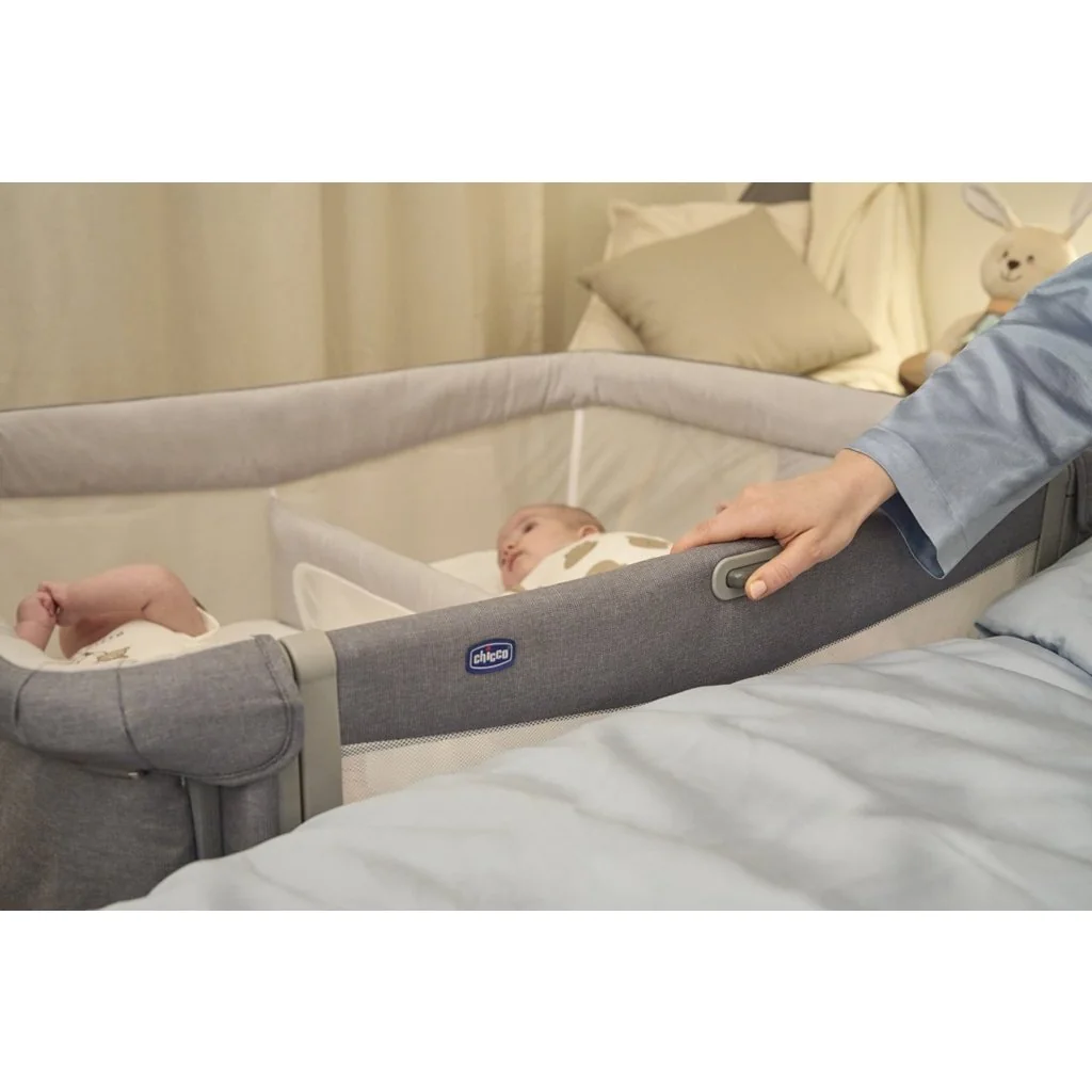 Chicco Postýlka Next2Me Twins pro dvojčata - Magnet Grey