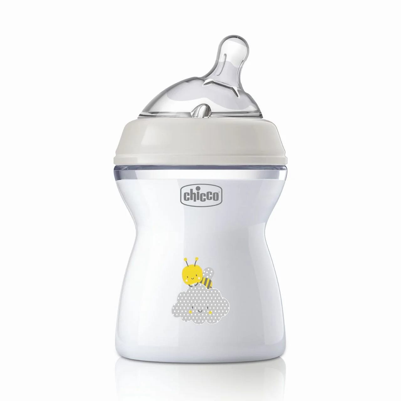 Chicco Láhev kojenecká antikolik Natural Feeling 2m+ 250 ml neutrální