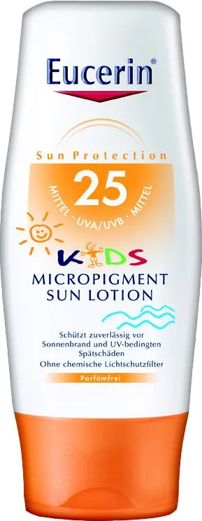 EUCERIN SUN SPF25 Dětské mléko na opalování 150ml