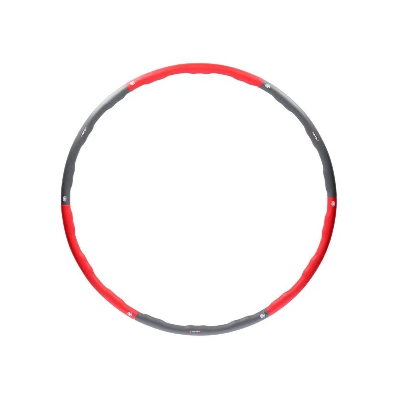 HMS Hula hoop obruč HHP002 červená, 100 cm