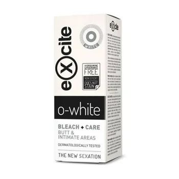Diet esthetic Excite O-white bleach + care bělicí krém na intimní partie 50 ml