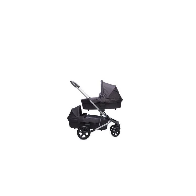 Easywalker Korba Twin na kočárek Harvey - Coal Black
