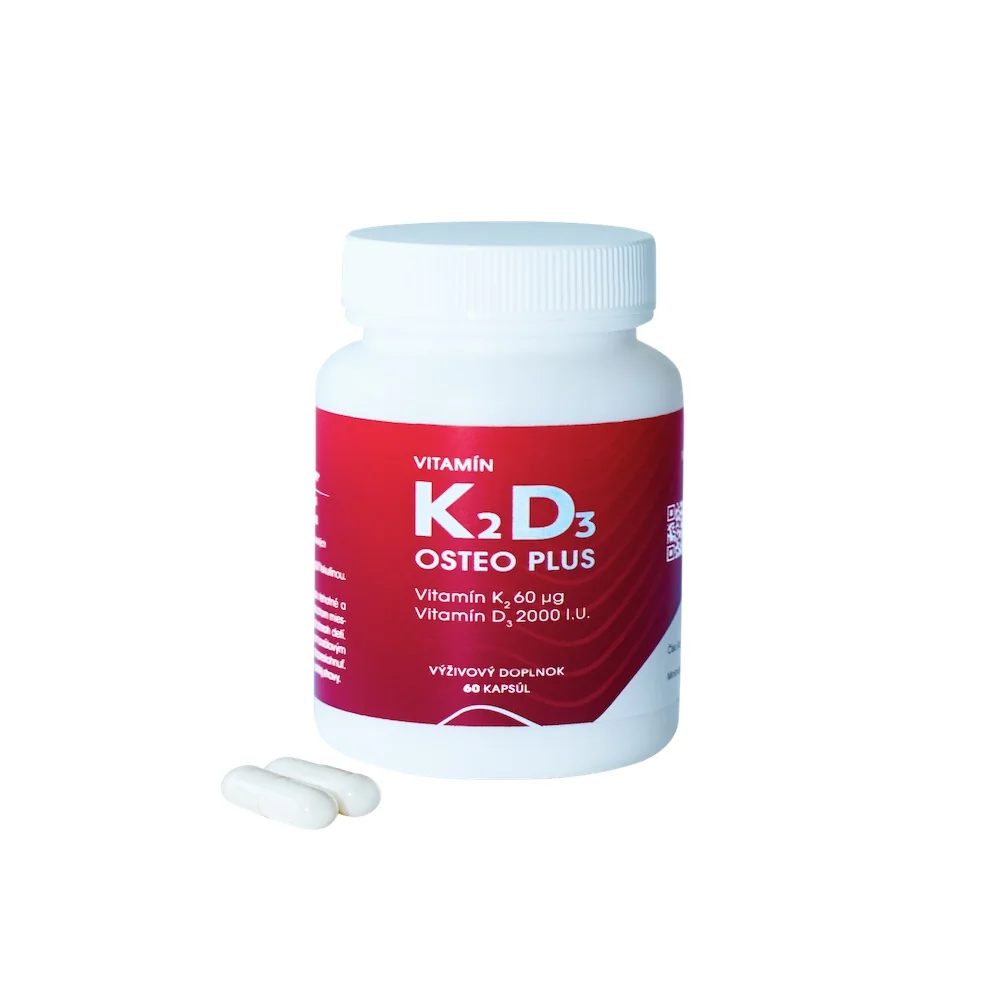 MY POWER WAY Vitamín K2D3 OSTEO PLUS 60 kapslí