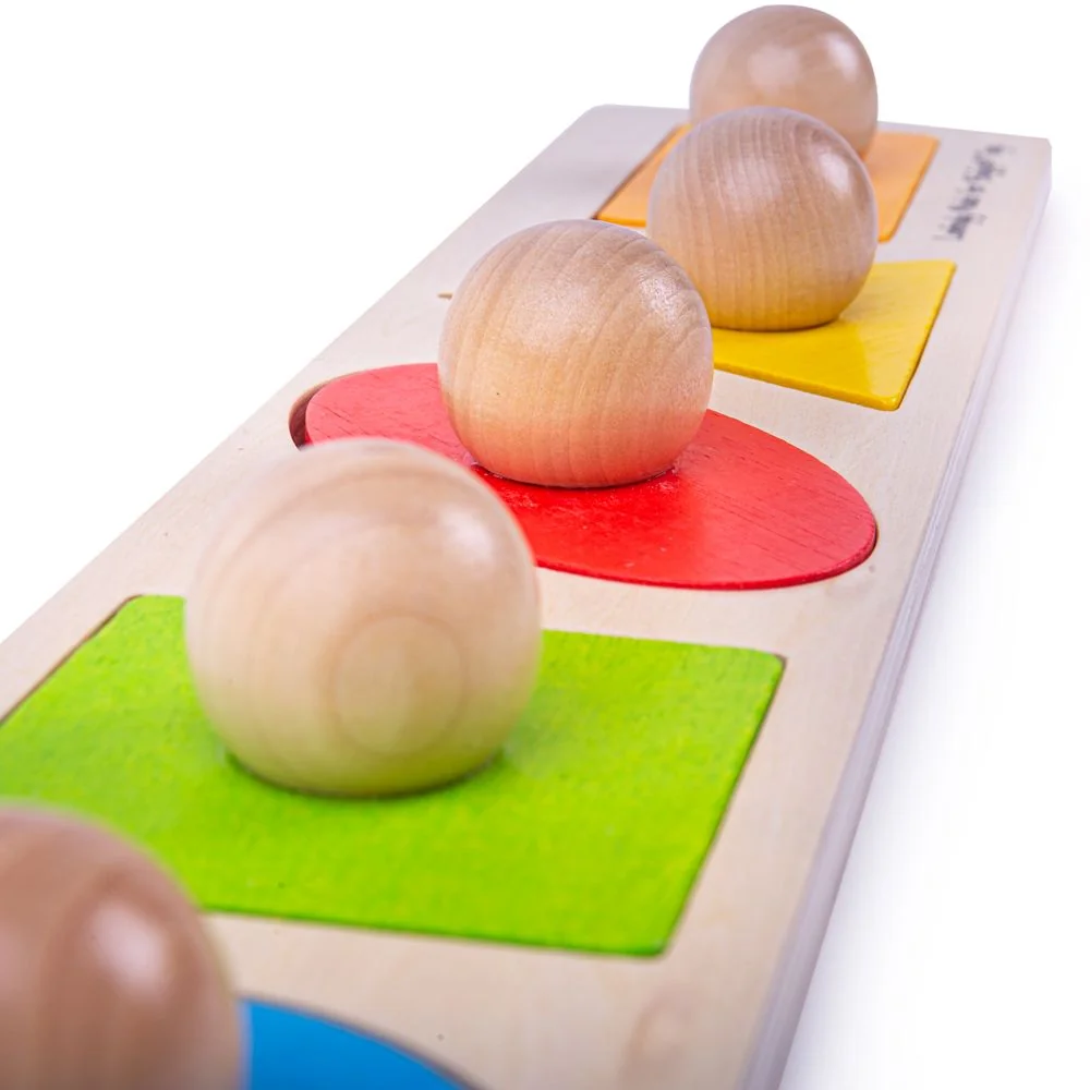 Bigjigs Toys Vkládací puzzle tvary
