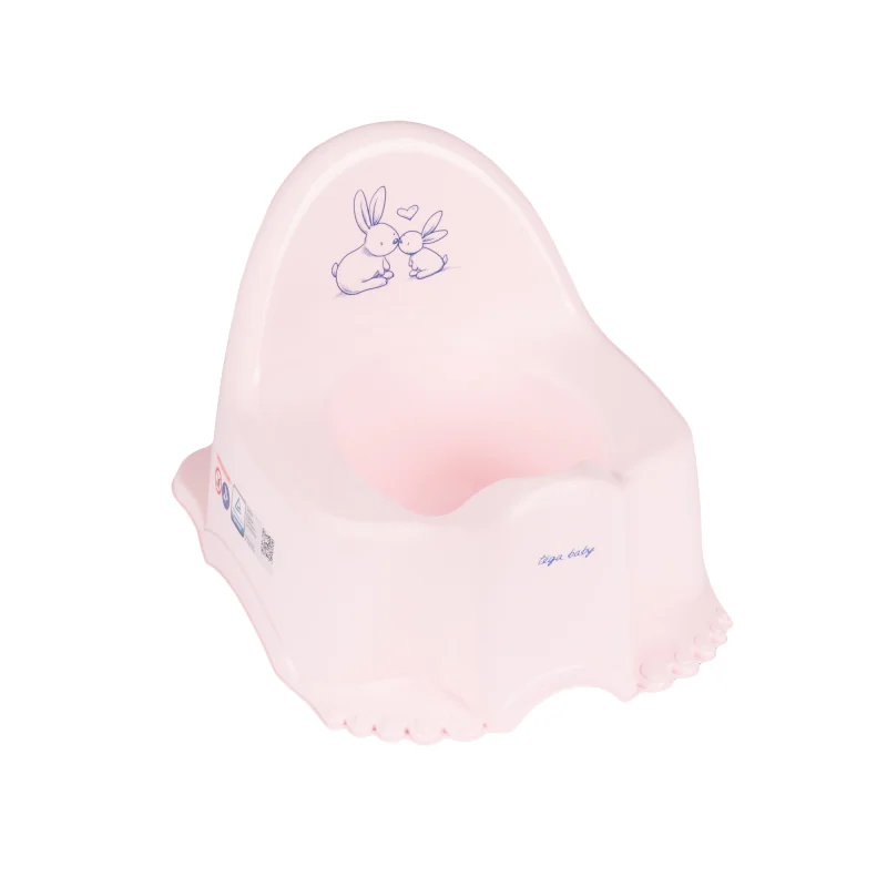 Tega Baby Nočník s melodií Eco Bunny - růžový