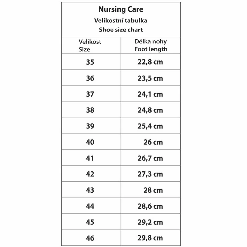 Nursing Care SABOR 1411 pánská polobotka černá, velikost: 41