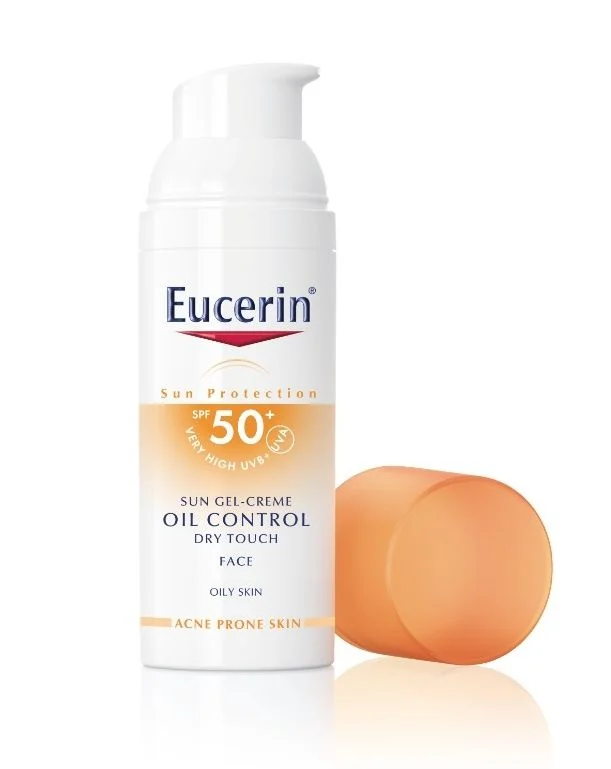 EUCERIN SUN SPF50+ Gel na opalování na obličej OIL CONTROL 50ml