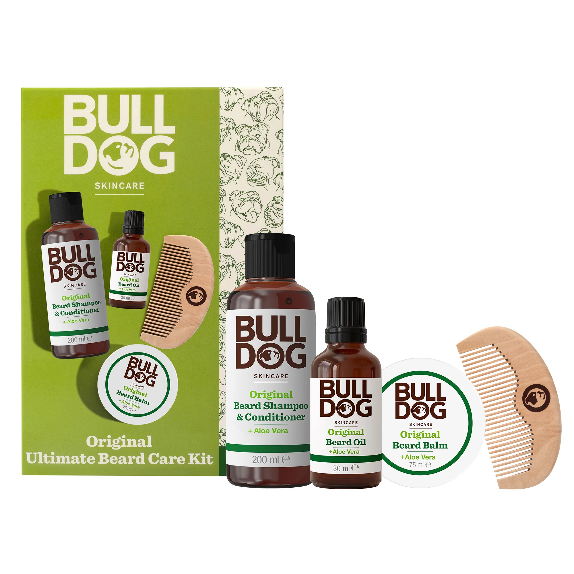 Bulldog Original Ultimate Beard Care Kit pánský dárkový set