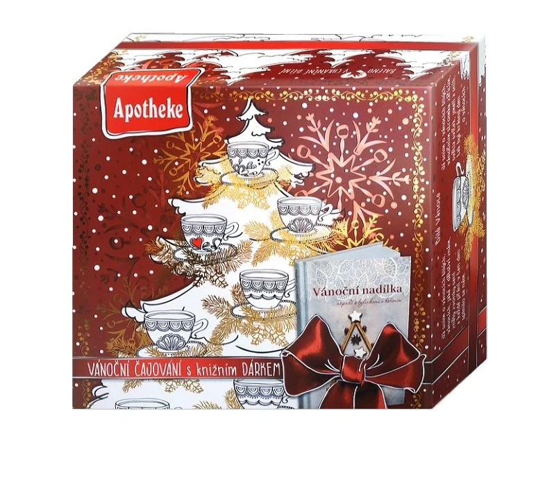 Apotheke Vánoční čajování kolekce s dárkem 90x2 g