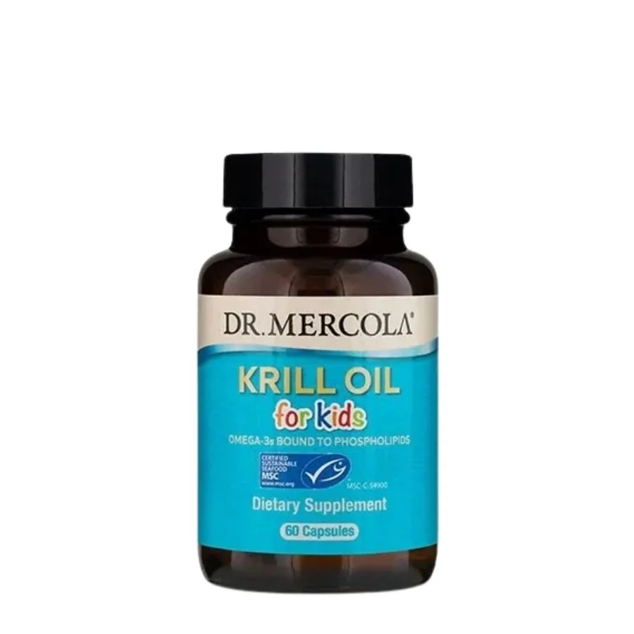 Dr. Mercola Krill olej pro děti 60 kapslí