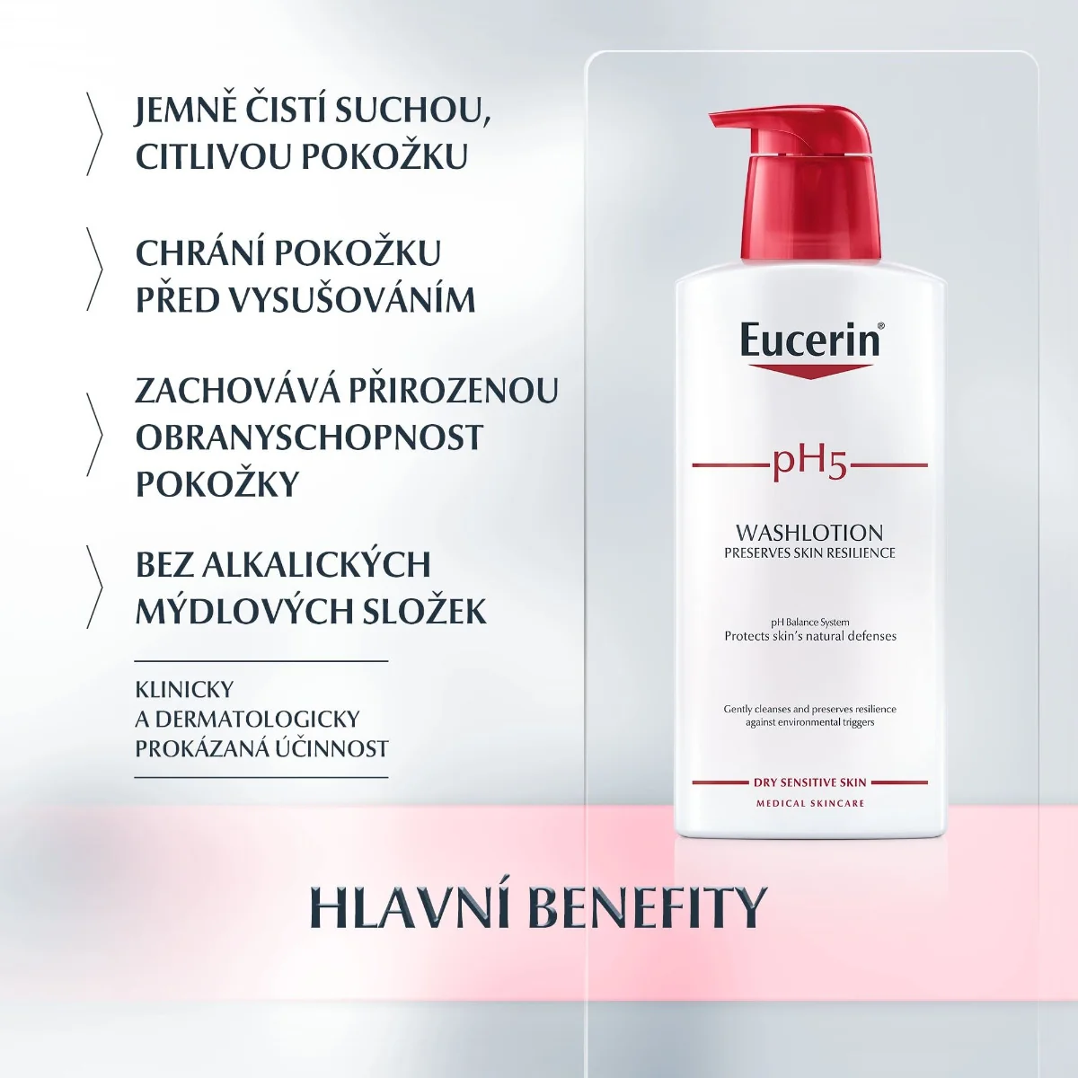 Eucerin Ph5 Sprchová emulze 400 ml