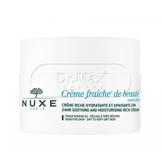 Nuxe Crème Fraîche de Beauté Výživný krém pro suchou citlivou pleť 50 ml