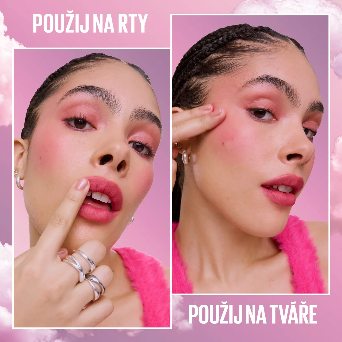 Maybelline CloudTopia 04 Pink DayDream matná tvářenka 5 g