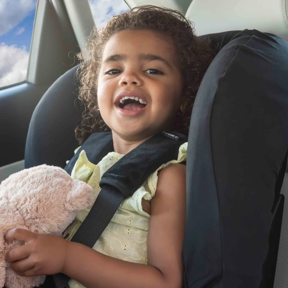Dooky Chránič pásu Seatbelt Pads 2 ks black
