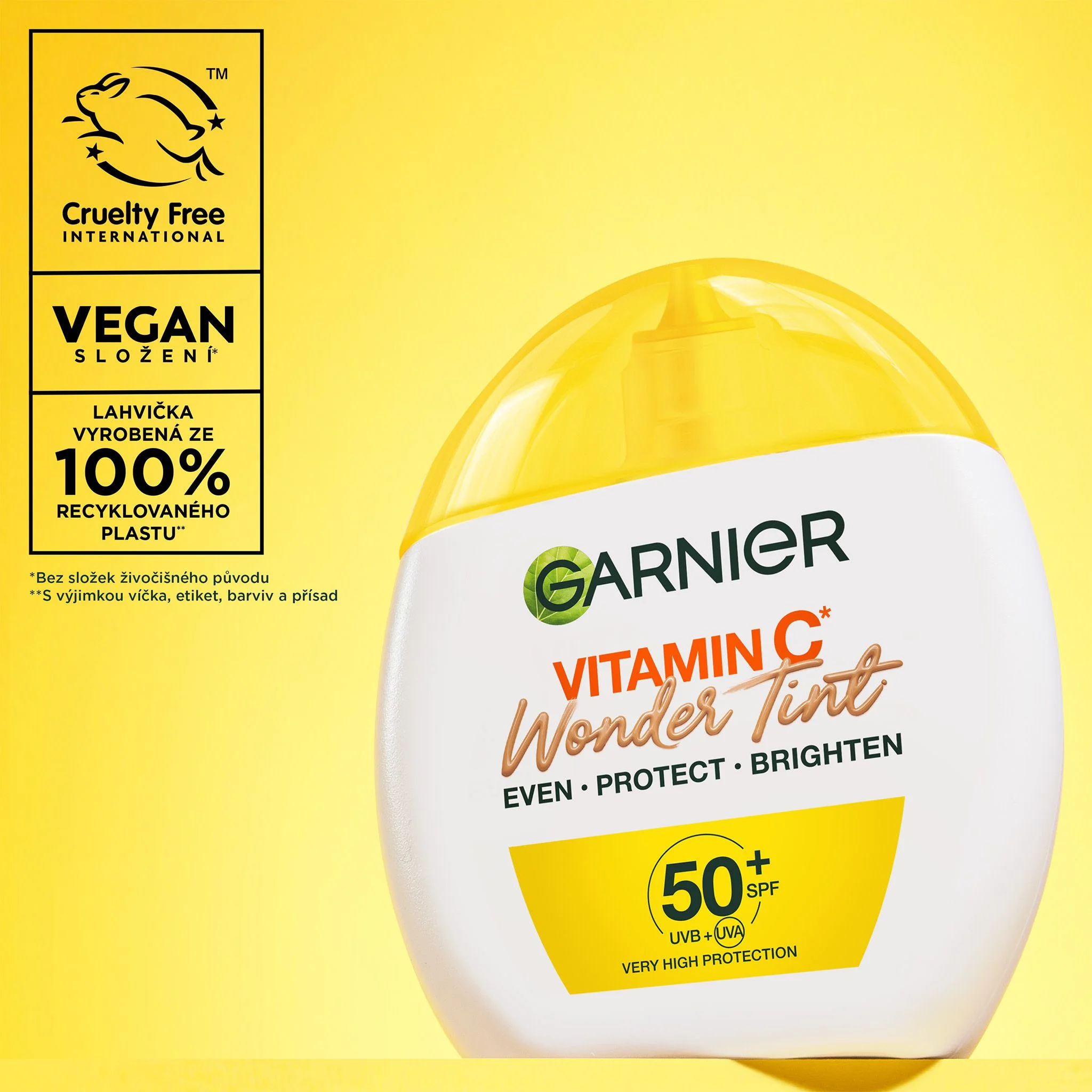 Garnier Vitamin C Wonder Tint SPF50+ odstín Medium tónovací fluid 40 ml