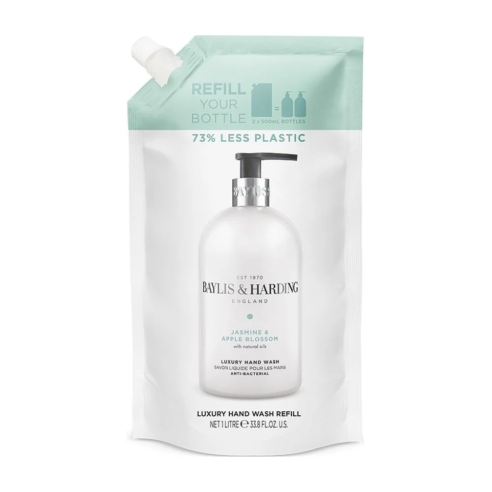 Baylis & Harding Tekuté mýdlo na ruce Jasmín náhradní náplň 1000 ml
