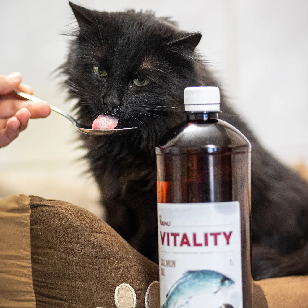 Akinu VITALITY lososový olej pro psy 1 l