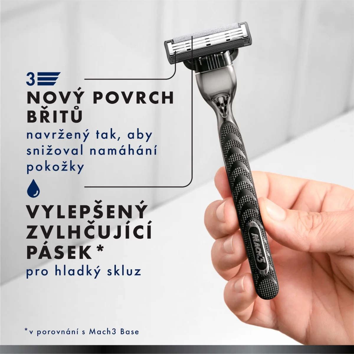 Gillette Xmass sada holicí strojek + 2 hlavice, ponožky a gel na holení 200 ml