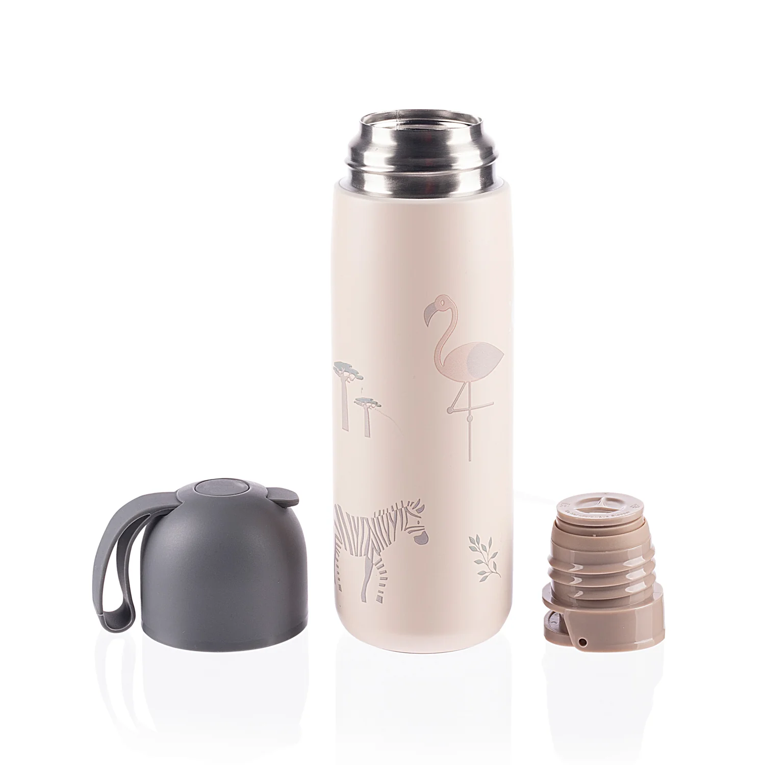 Zopa Termoska na tekutiny se silikonovým držákem 400 ml, Safari 6