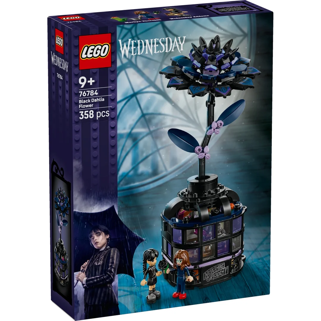 LEGO® Wednesday 76784 Černá jiřina
