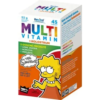 The Simpsons Multivitamin + kolostrum 45 tablet