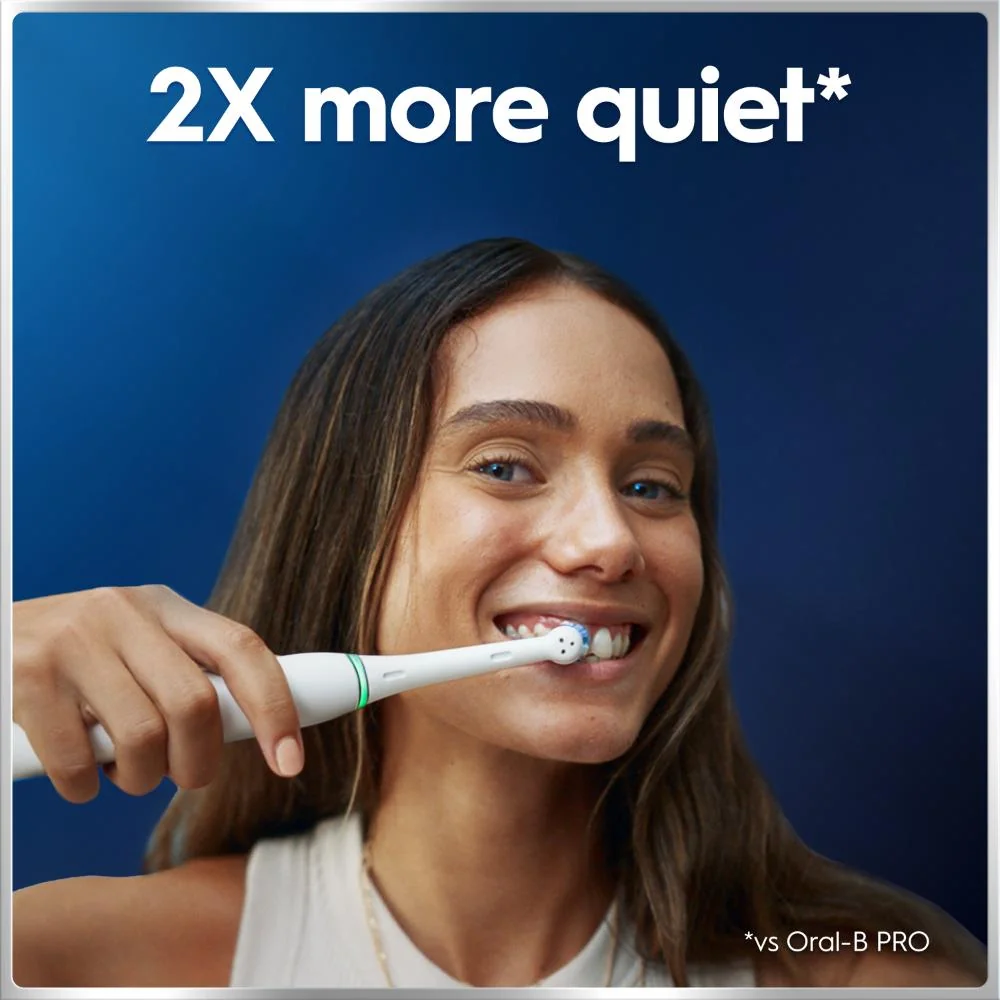 Oral-B iO Series 6 s cestovním pouzdrem elektrické zubní kartáčky bílý a růžový