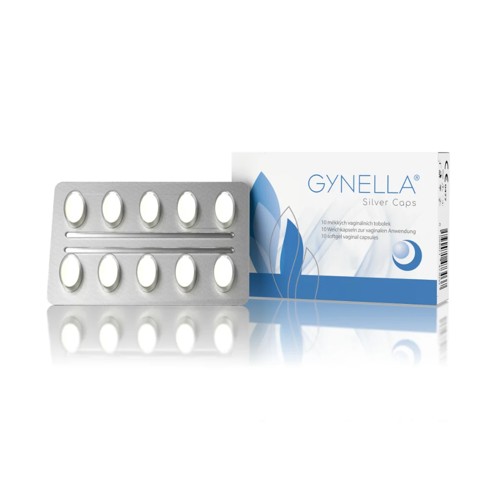 GYNELLA Silver caps 10 vaginálních kapslí