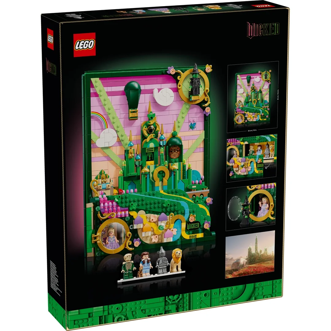LEGO® Wicked 75685 Nástěnné umění: Emerald City