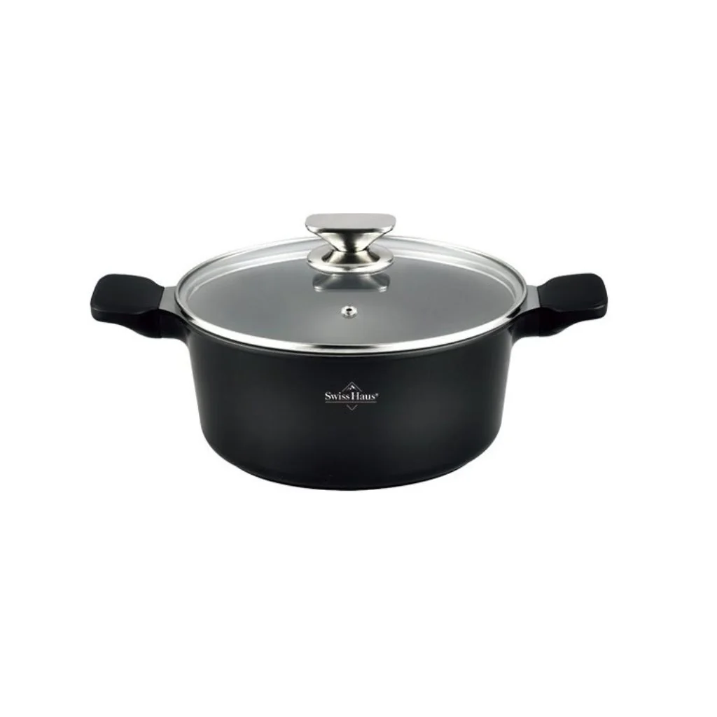 Swiss Haus Hrnec se safírovým povrchem 24 cm, 4 l