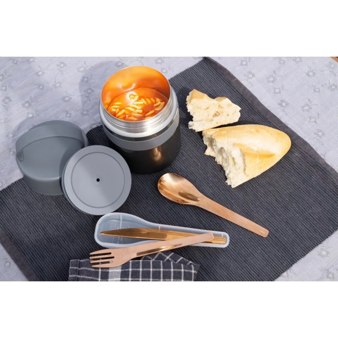 Lurch Nerezová termo nádoba 00240847 500 ml grey metallic 