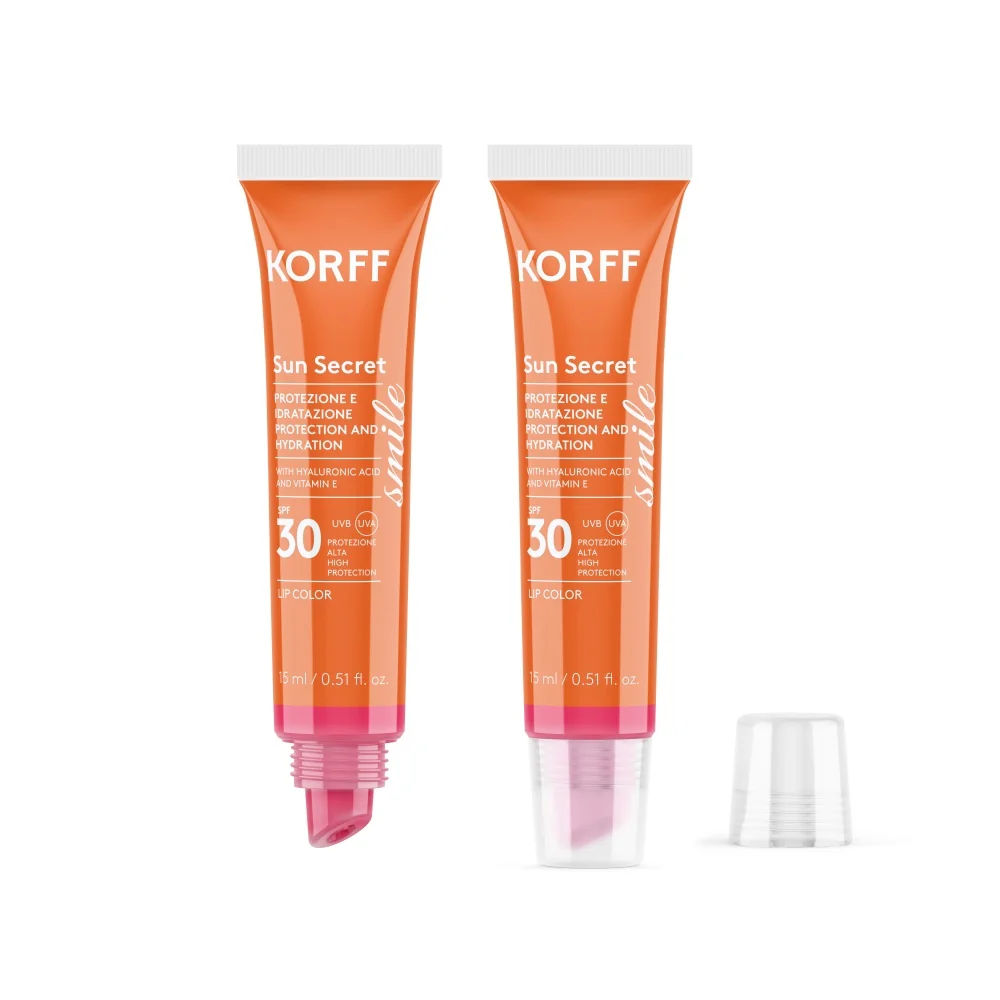 KORFF Sun Secret Krém na rty SPF30 15 ml