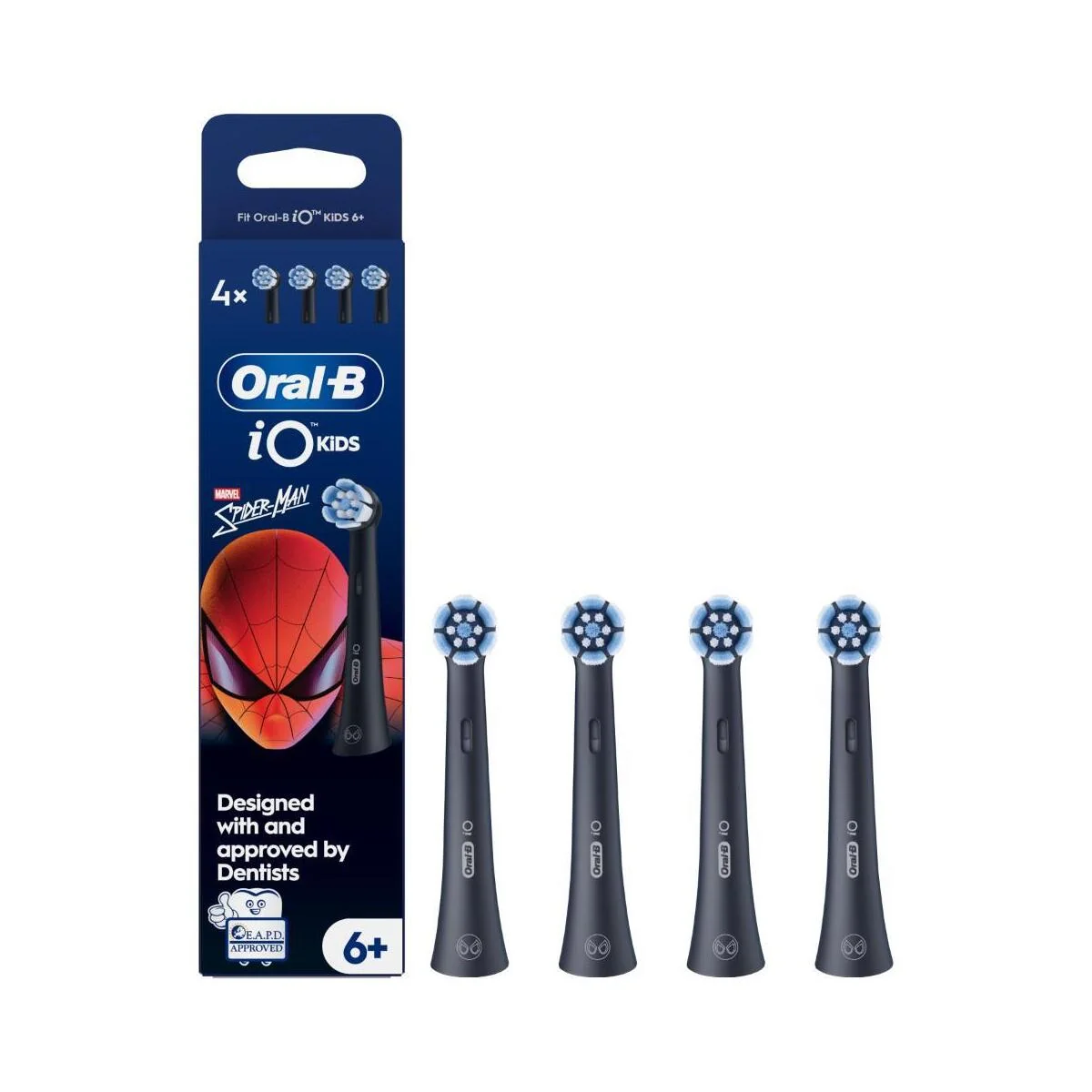 Oral-B iO Kids 6+ Spiderman náhradní hlavice 4 ks