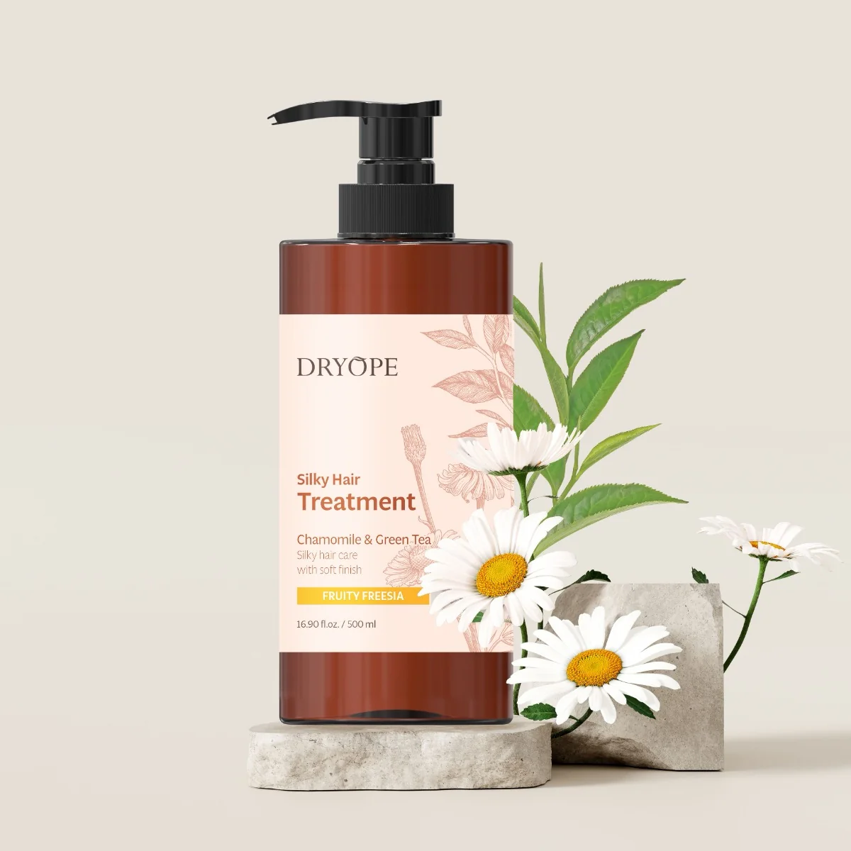 DRYOPE Fruity Freesia intenzivní pečující kúra na vlasy 500 ml