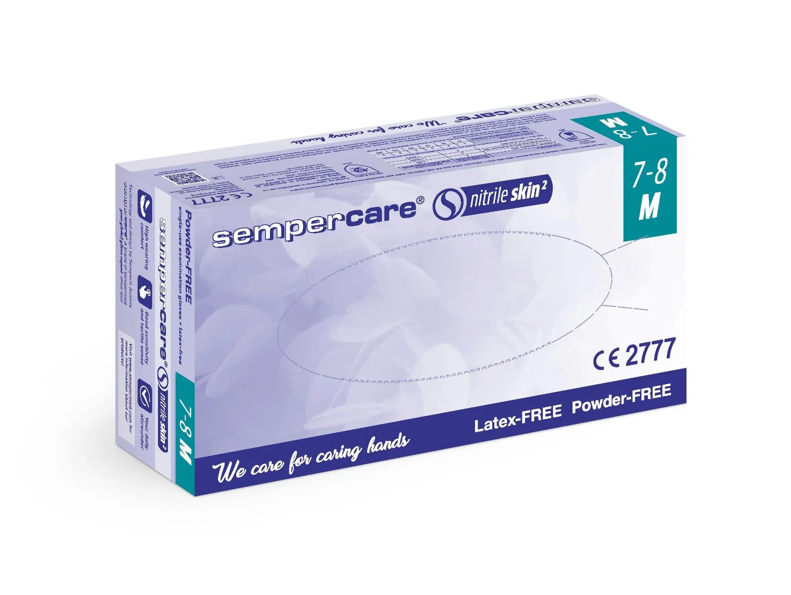 Sempercare Nitril Skin2 Jednorázové rukavice vel. M 200 ks