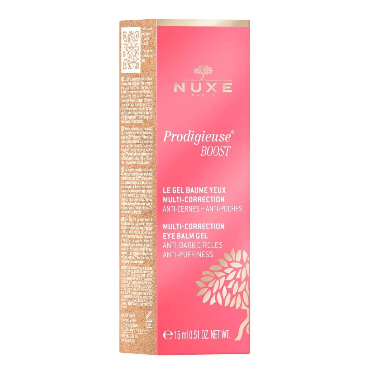 Nuxe Prodigieuse Boost Multikorekční oční balzámový gel 15 ml