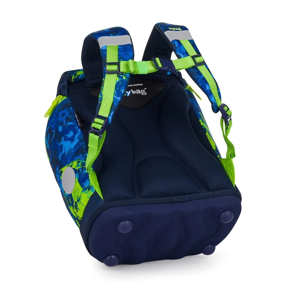 Oxybag OXY SHERPY - školní set Fotbal 4 ks: batoh, penál, sáček, placky 