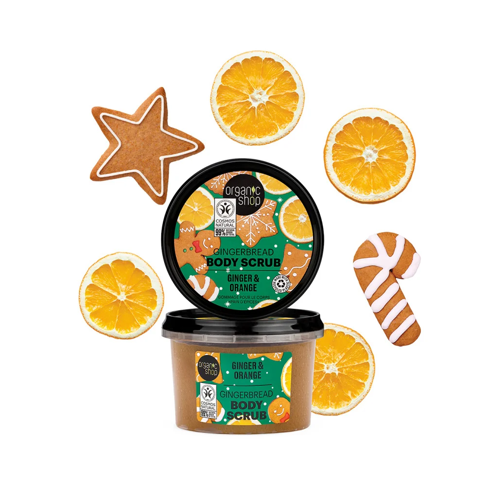 Organic Shop Perníček tělový peeling 250 ml