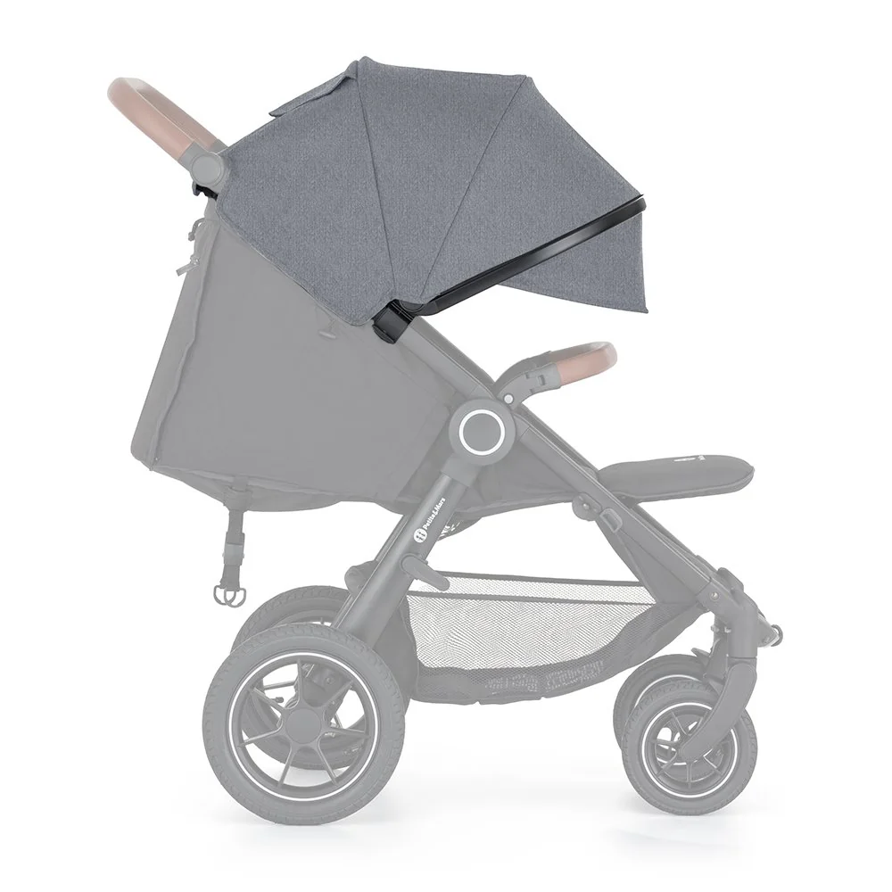 Petite&Mars Stříška ke kočárku Street2 Ultimate Grey 