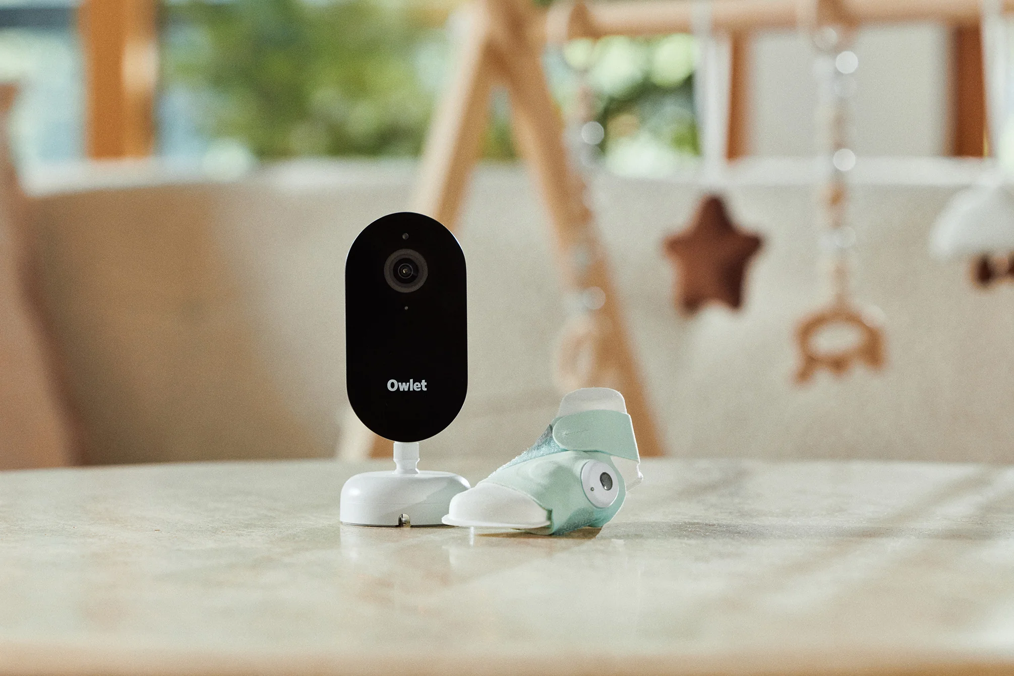 OWLET Dream Duo monitor spánku Dusty Rose