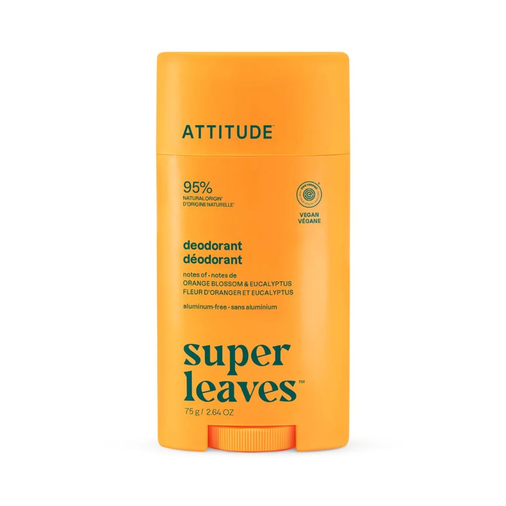 ATTITUDE Super leaves Přírodní deodorant pomerančový květ & eukalyptus 75 g
