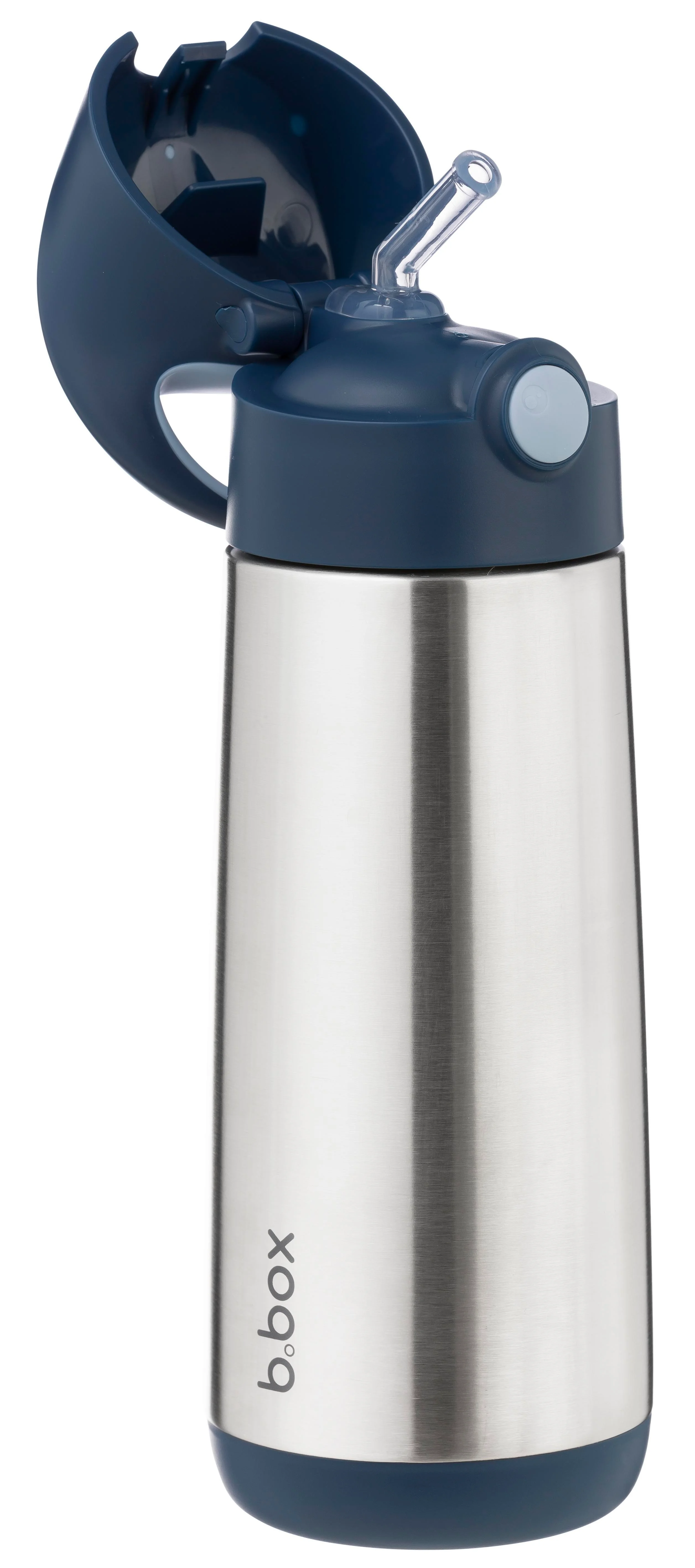 B.BOX Termoska na pití s brčkem 500 ml - midnight 