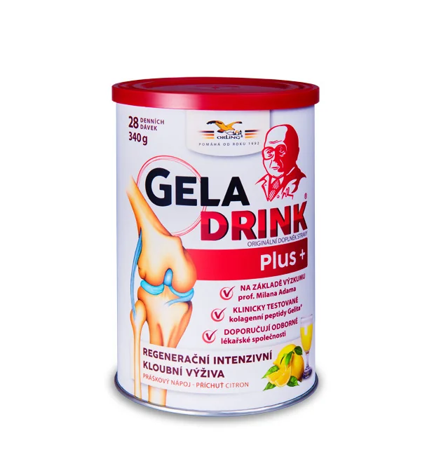 Geladrink Plus citron nápoj 340 g