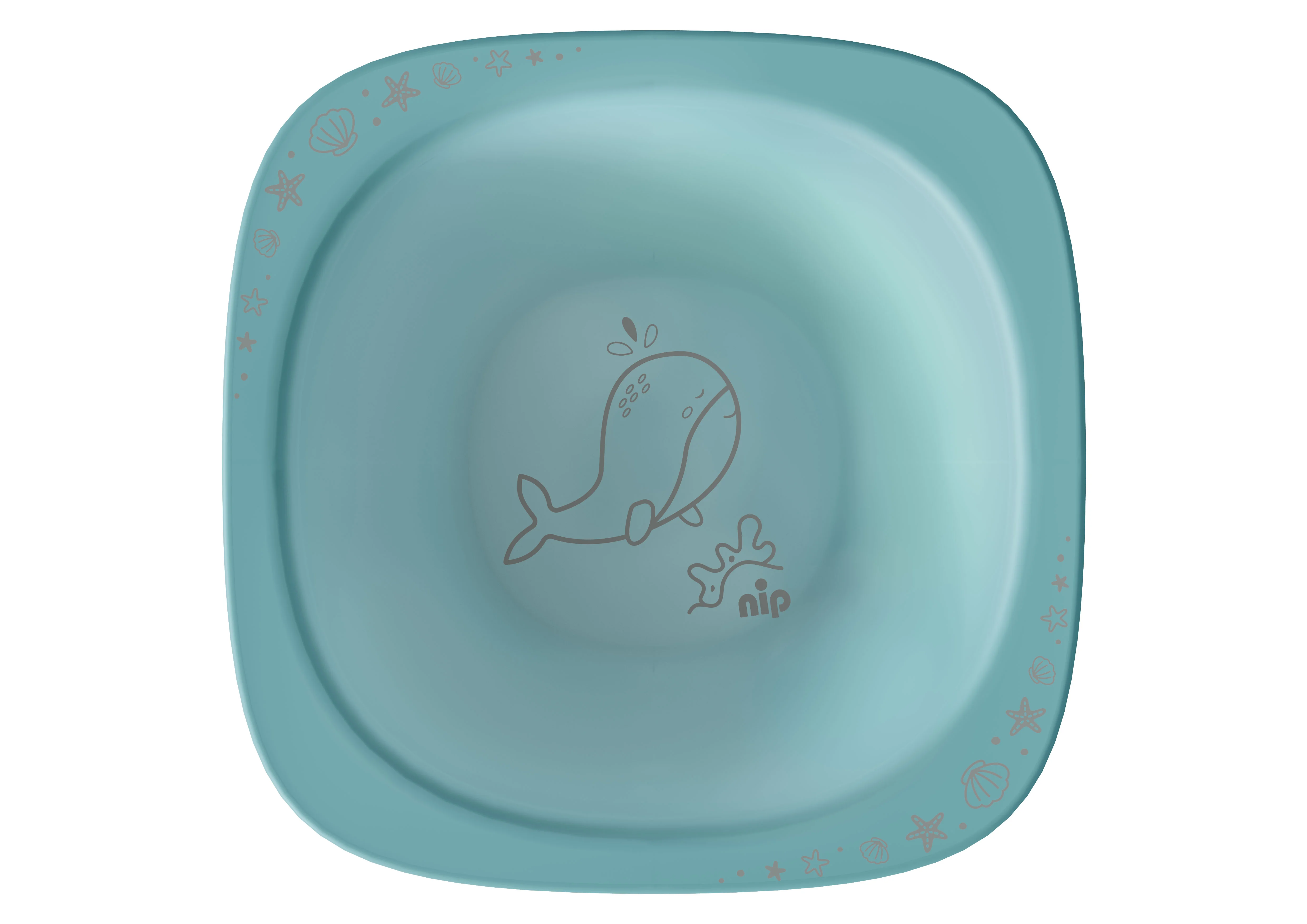 nip NATURE line miska, 4m+, 2ks, blue 