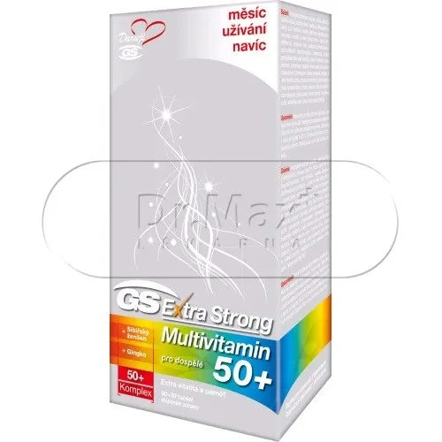 GS Extra Strong Multivitamin 50+ tbl. 90+30